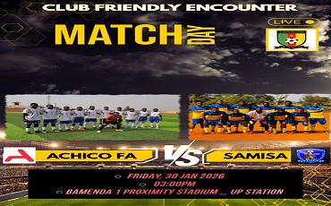 Club Friendly Match Announcement