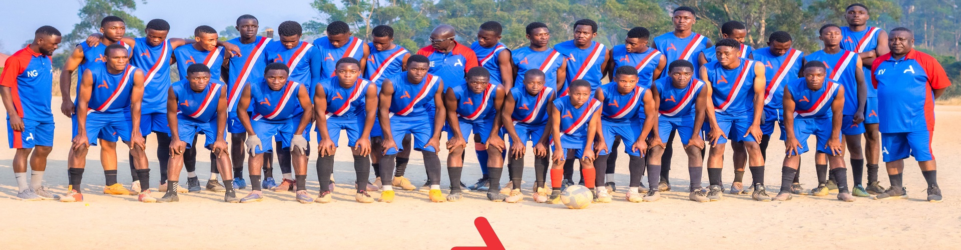 We encourage girls in soccer